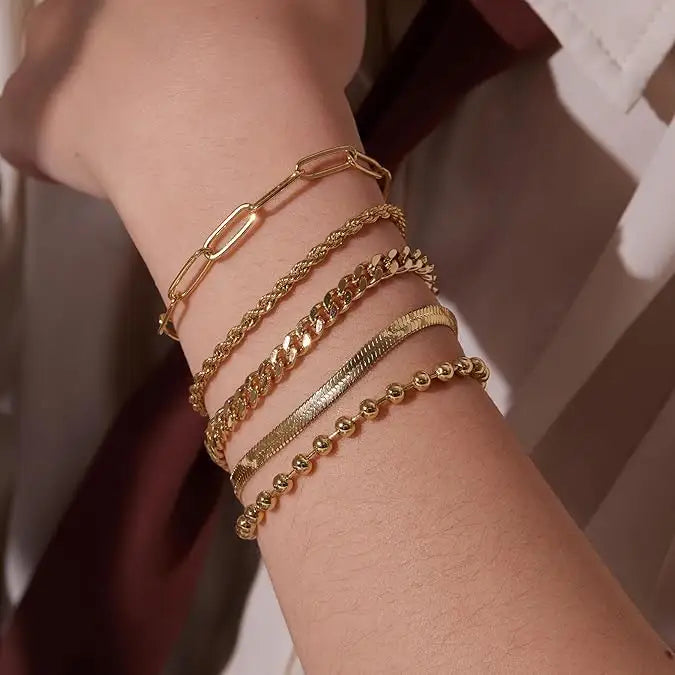 Silken Aura - Conjunto de 5 joyas de alta calidad
