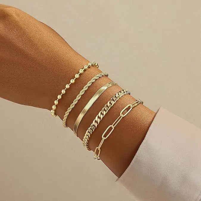Silken Aura - Conjunto de 5 joyas de alta calidad