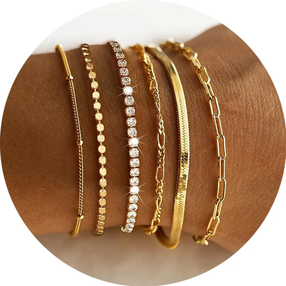 Silken Aura - Conjunto de 5 joyas de alta calidad