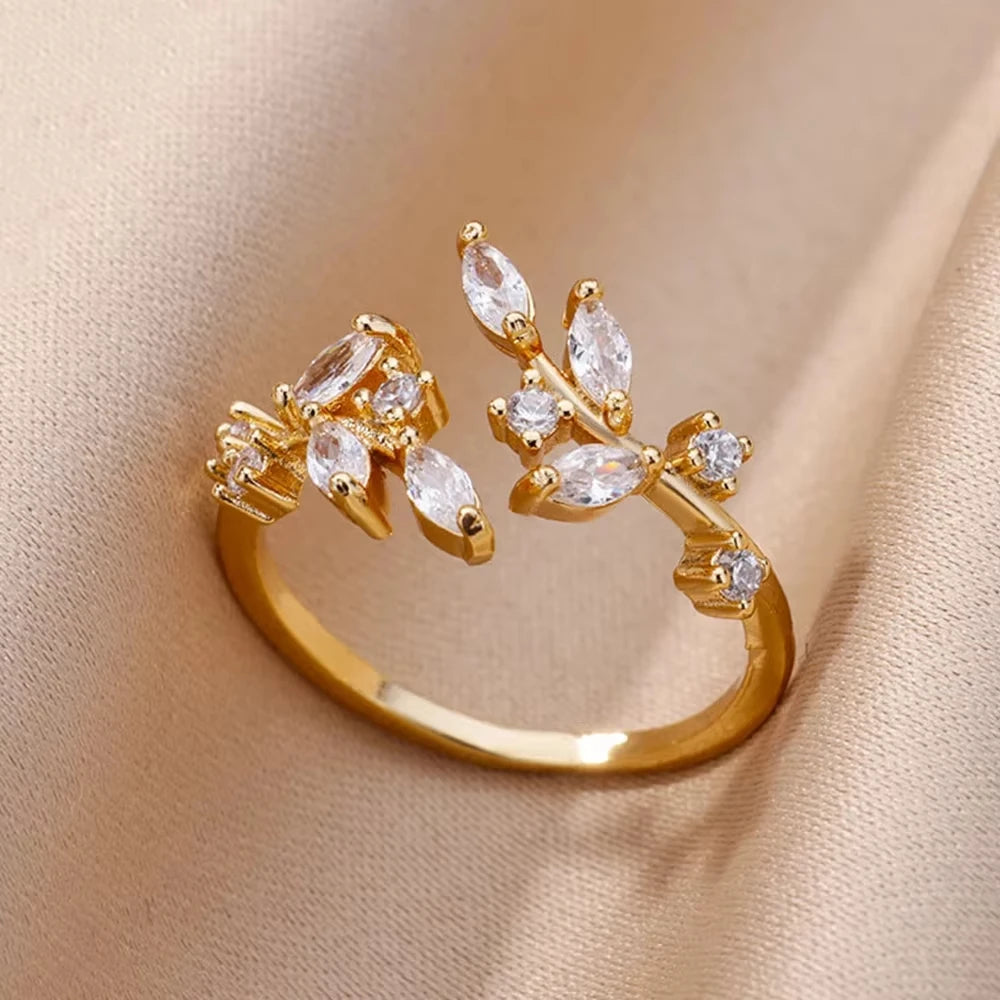 Colección de Anillos Dorados