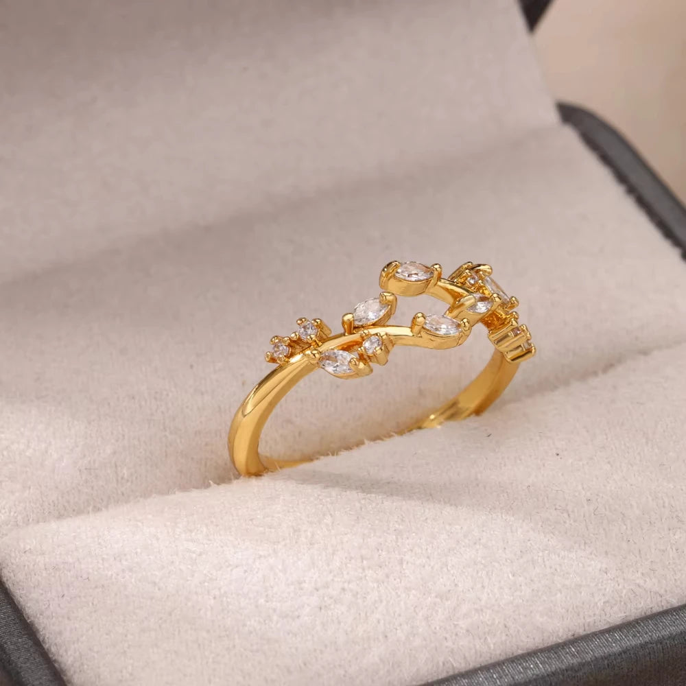 Colección de Anillos Dorados