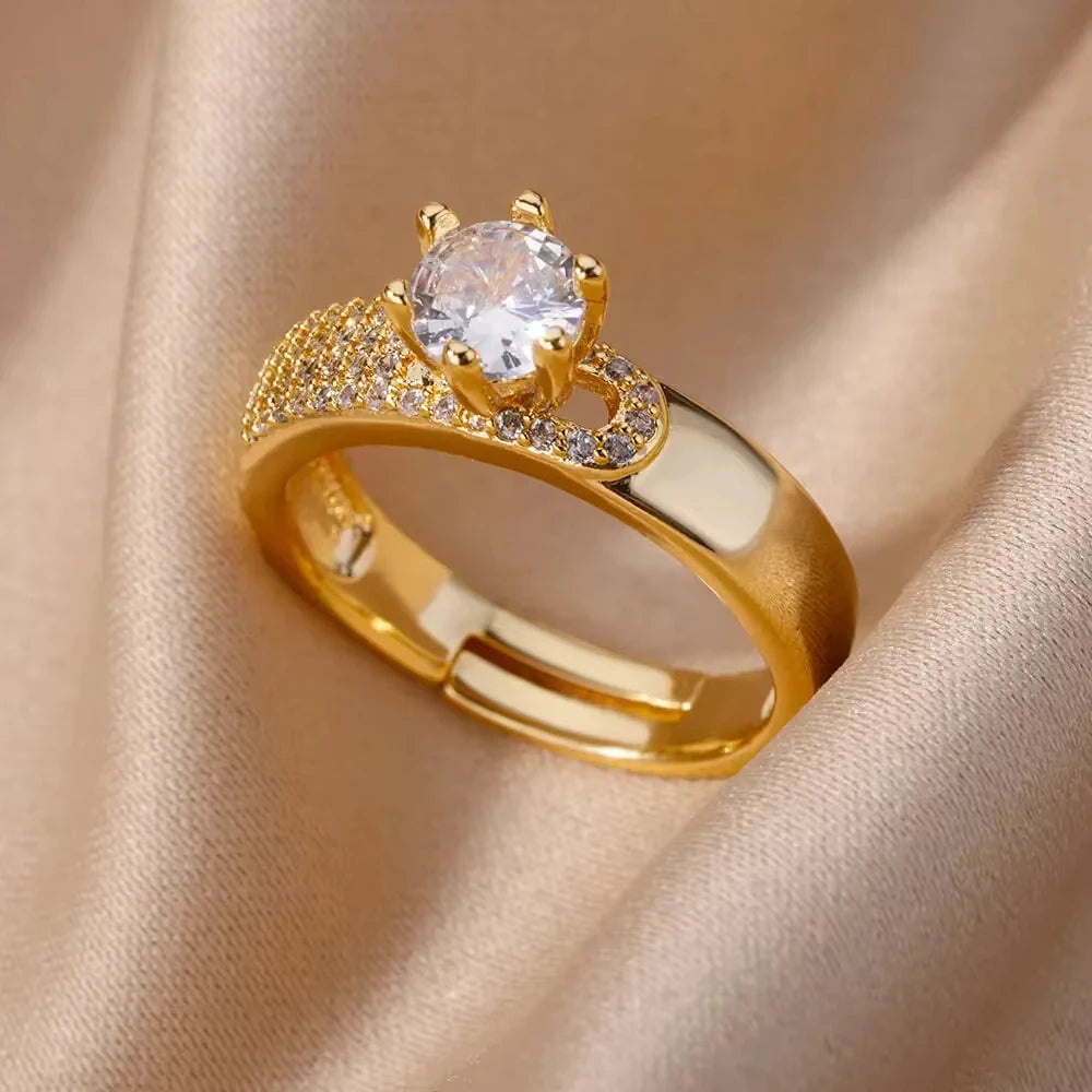 Colección de Anillos Dorados