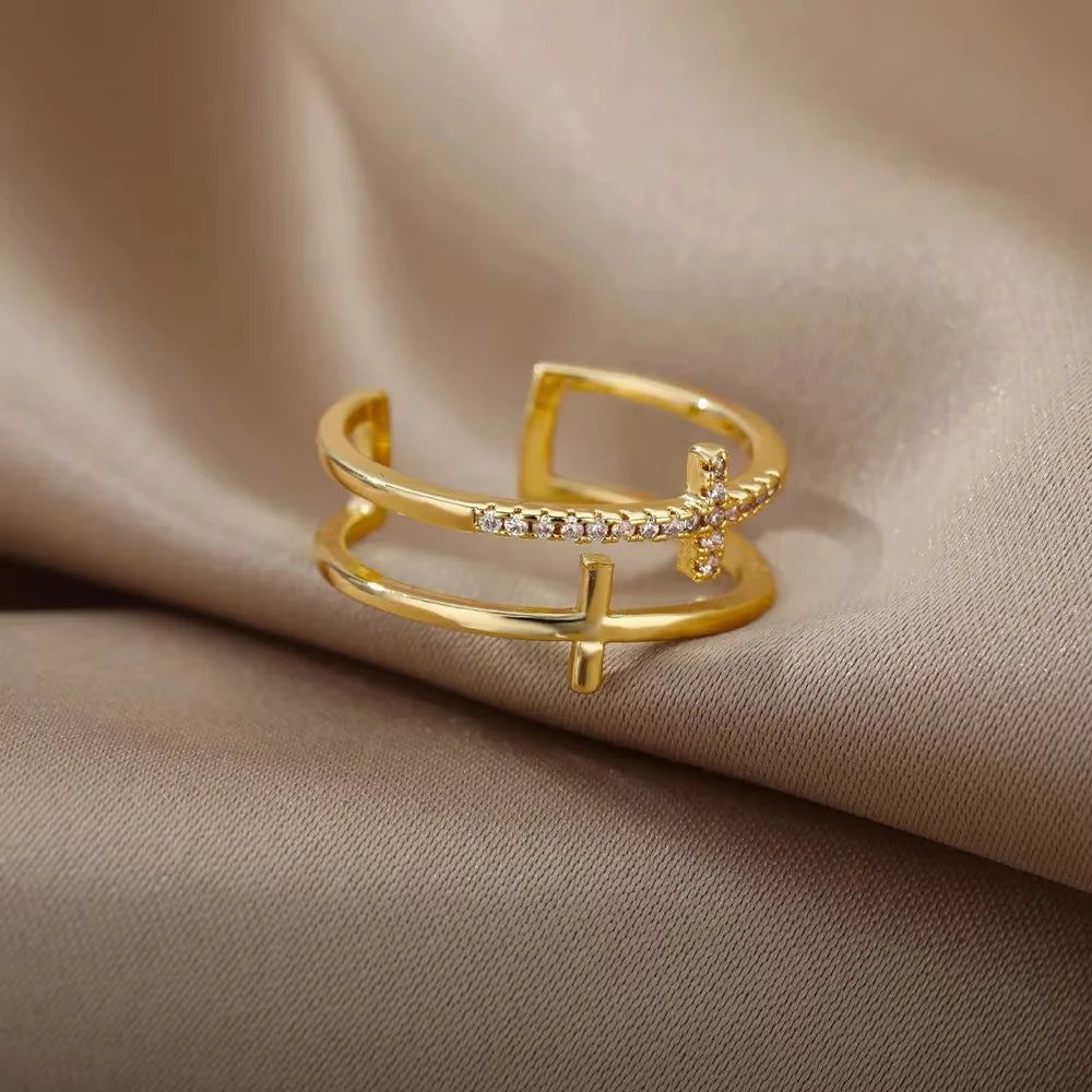 Colección de Anillos Dorados