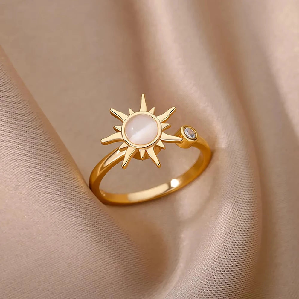 Colección de Anillos Dorados