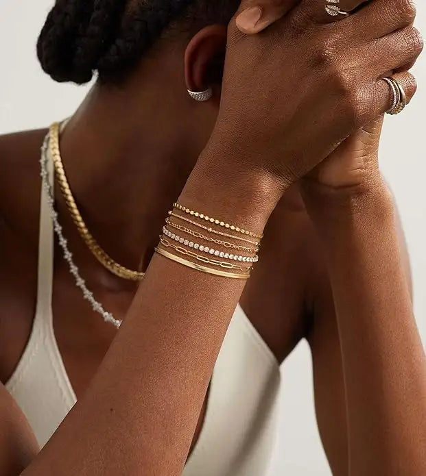 Silken Aura - Conjunto de 5 joyas de alta calidad