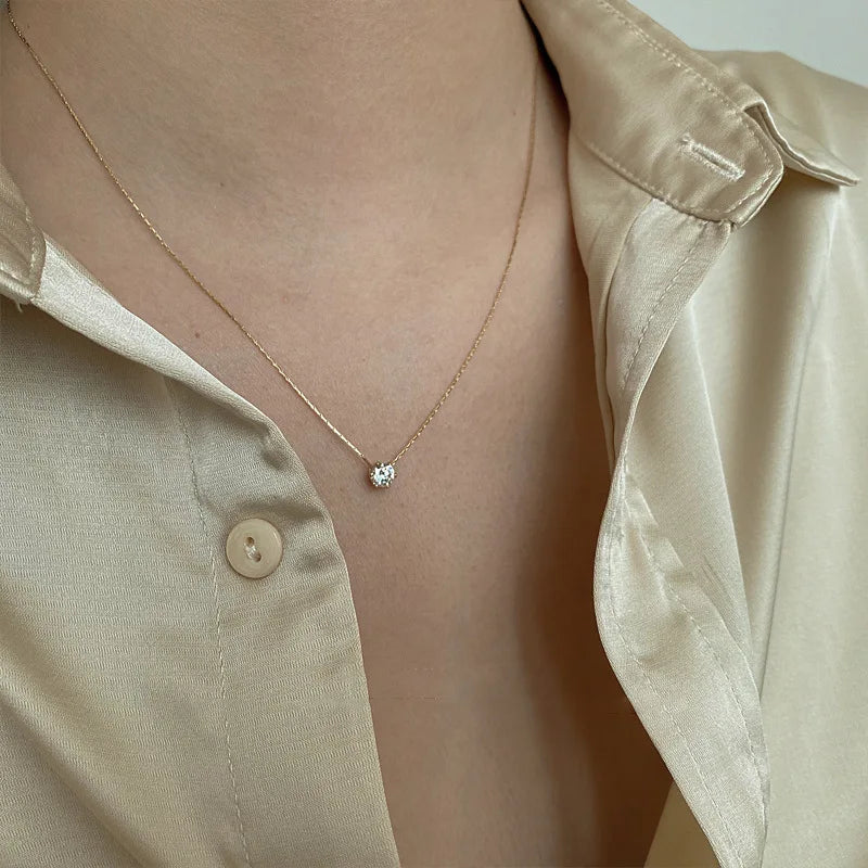 Collar de circonita premium