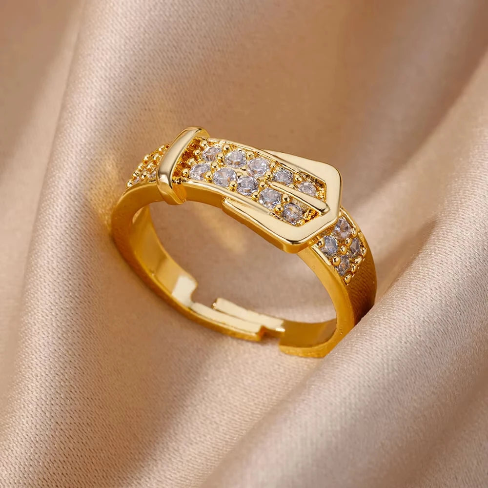 Colección de Anillos Dorados